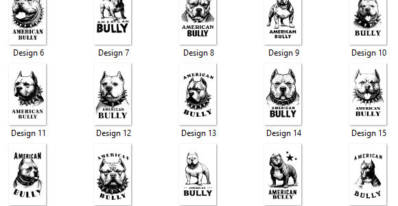 American Bully Engraved Key Fobs